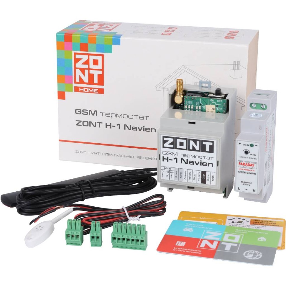 ZONT H-1 Navien (731) Термостат GSM для газовых котлов Navien