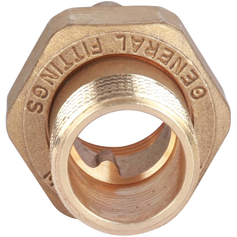 Разъемное соединение американка ВН, уплотнение под гайкой o-ring кольцо 1/2 STOUT