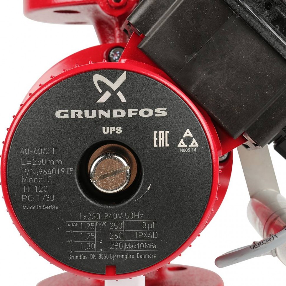 Циркуляционный насос Grundfos UPS 40-60/2 F (1 x 230 В)