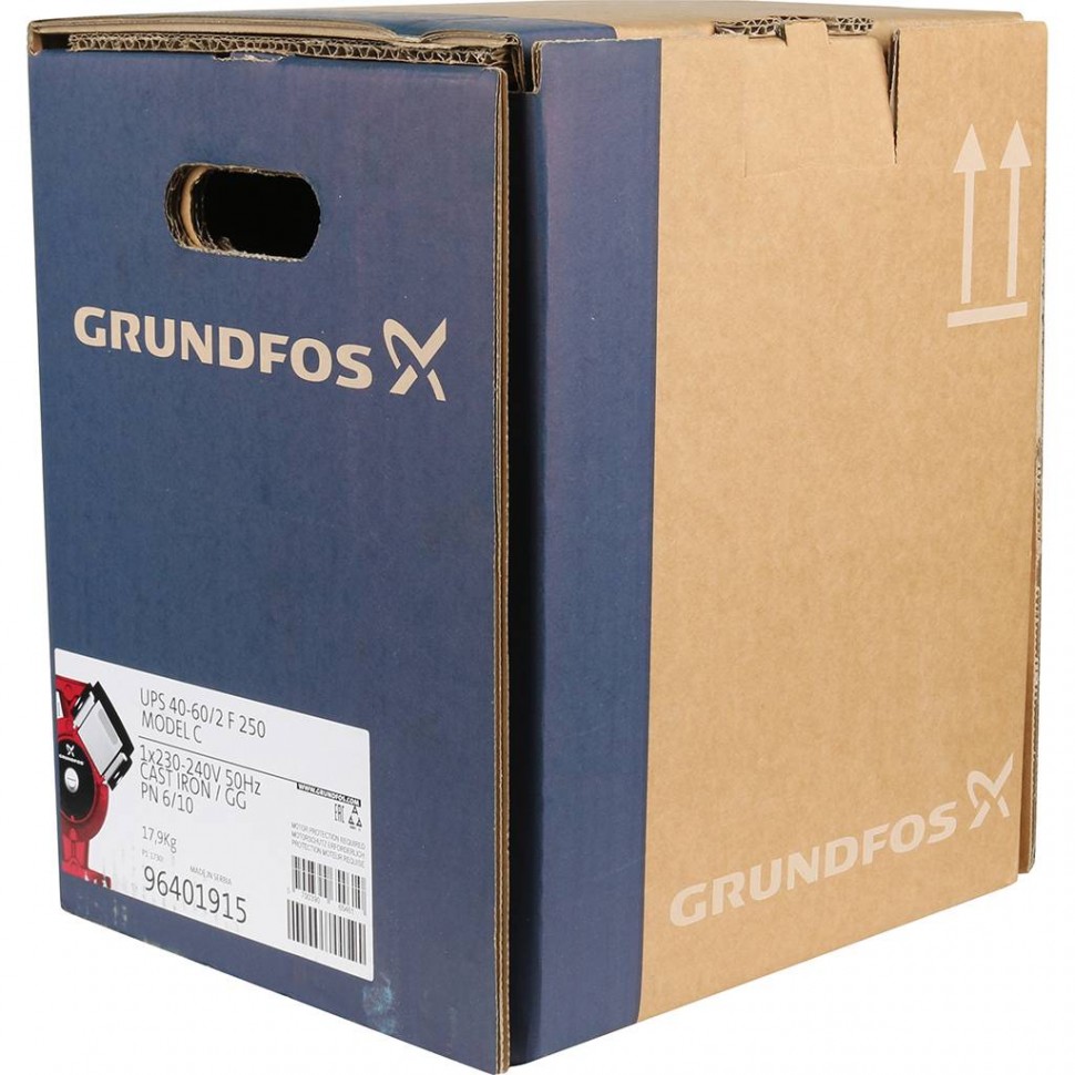 Циркуляционный насос Grundfos UPS 40-60/2 F (1 x 230 В)