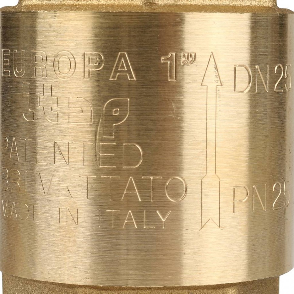 Клапан обратный пружинный с металлическим седлом 1" Itap ART 100