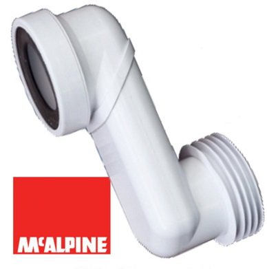 Эксцентрик пластиковый ф90/110-100 мм McALPINE - купить по низкой цене 2000.0000 рублей с доставкой по Москве и области.