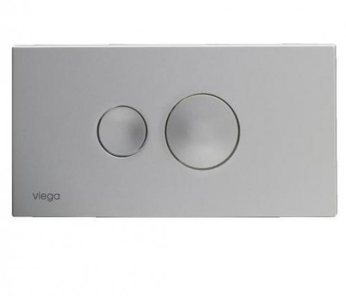 Кнопка смыва Viega Visign for Style 10  хром матовый