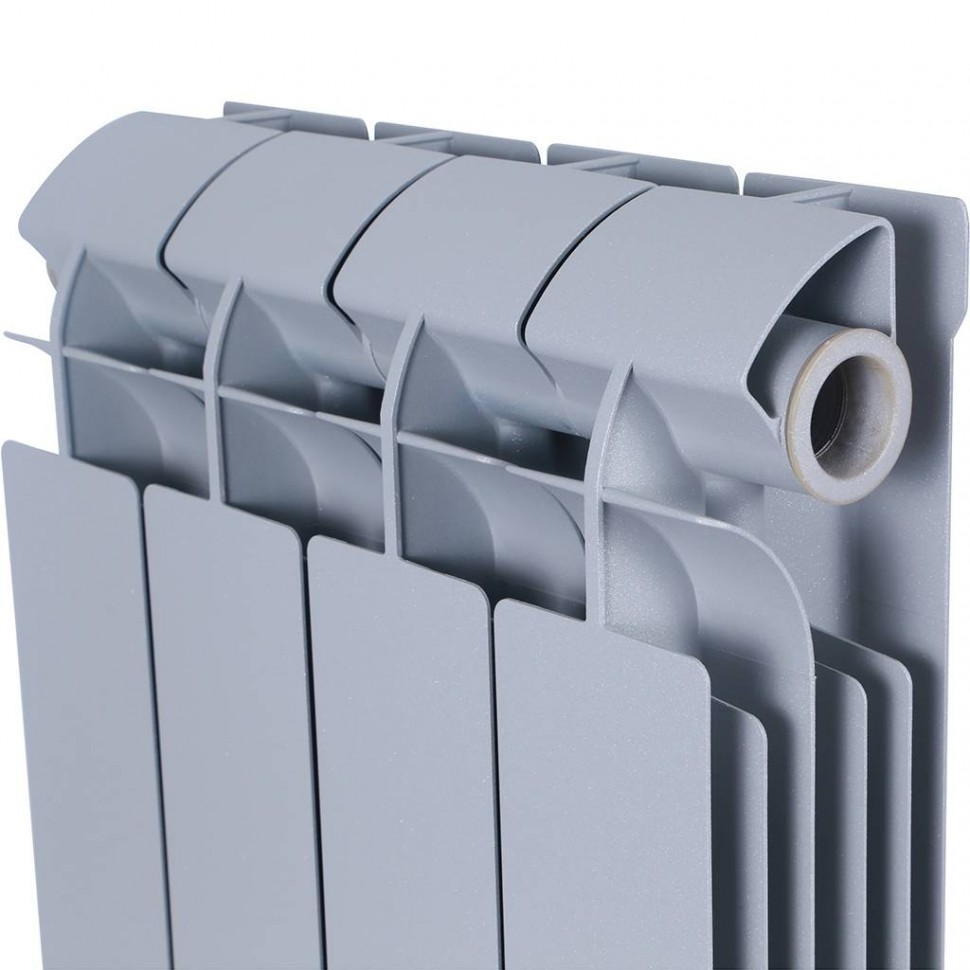 Радиатор биметаллический Global Style Plus 500/4 серый