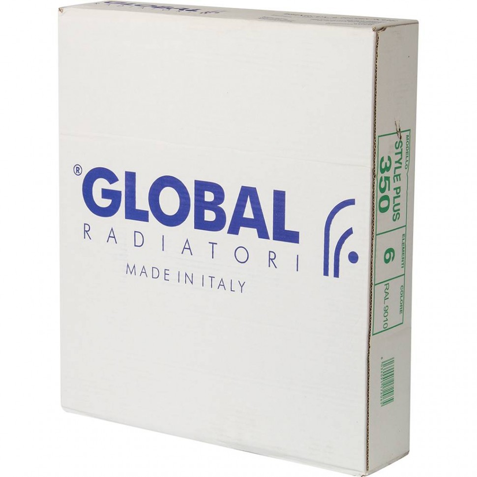 Радиатор биметаллический Global Style Plus 350 6 Секций
