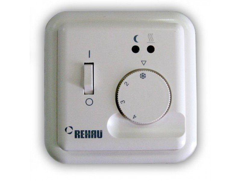 Терморегулятор REHAU Comfort 16 А, с функцией таймера, с выносным датчиком тем-ры
